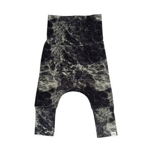 Evolo Grow with Baby Harem Pants Marble Black